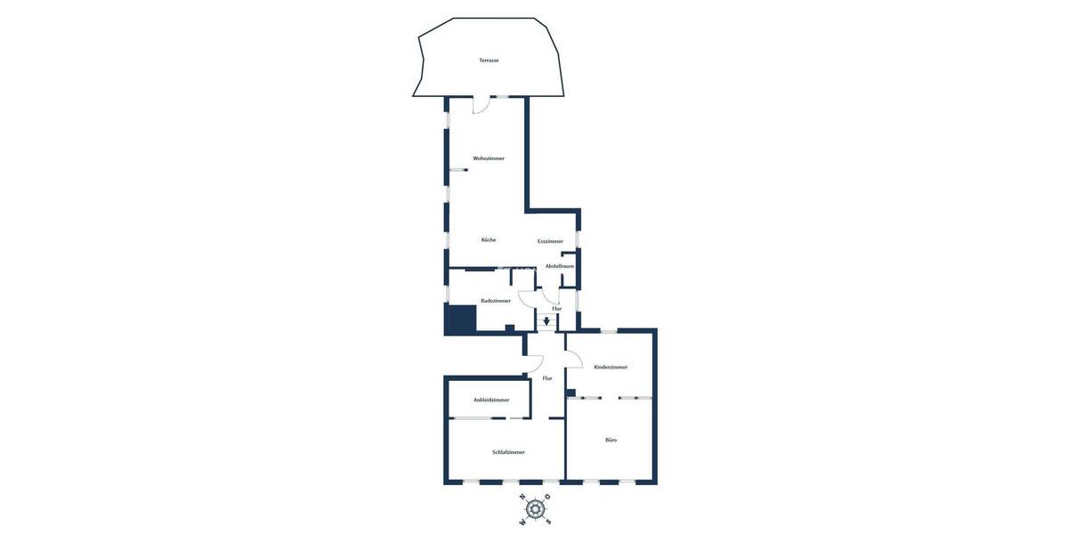Terrassenwohnung Hückeswagen Innenstadt - 4 Zimmer, 135 m&sup2;, 335.000&euro; | Angebot:26917340