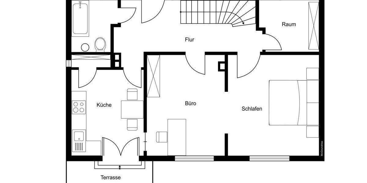 Einfamilienhaus Attendorn - 4 Zimmer, 127 m&sup2;, 199.500&euro; | Angebot:25774542