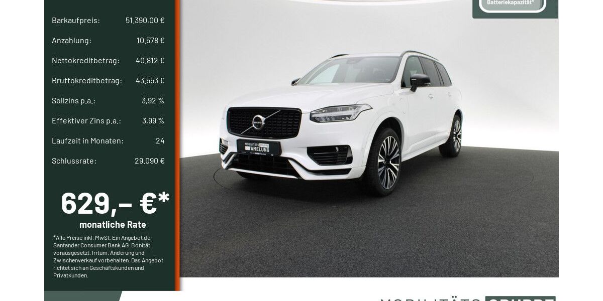 Volvo XC90 41.080 km 51.390 &euro; Engelskirchen 51766