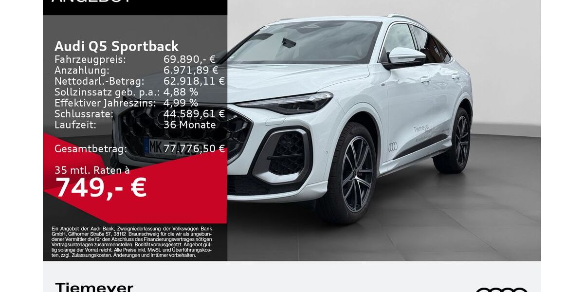 Audi Q5 16.363 km 69.890 &euro; Lüdenscheid 58511