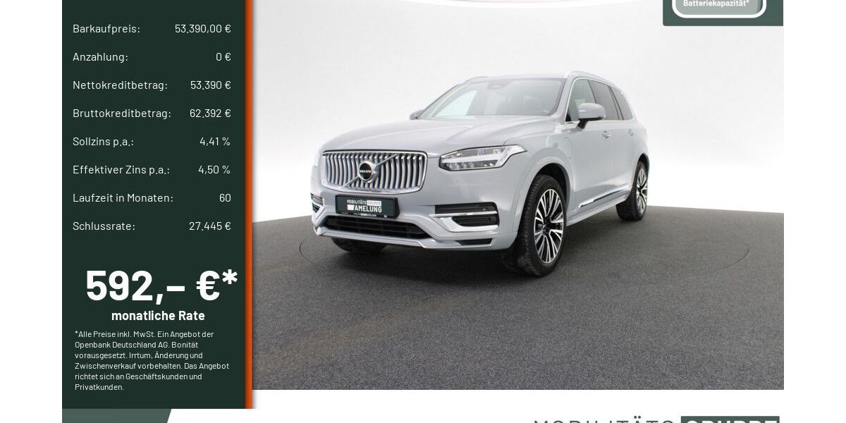 Volvo XC90 44.193 km 51.890 &euro; Engelskirchen 51766