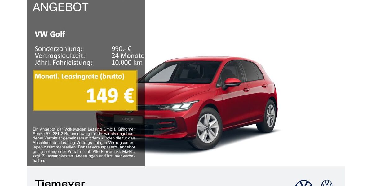 VW Golf 15.121 km 23.740 &euro; Plettenberg 58840