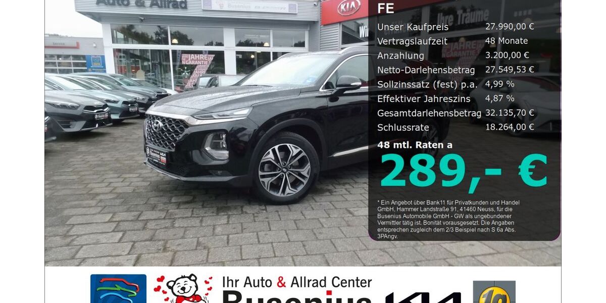 Hyundai SANTA FE 88.406 km 28.990 &euro; Meinerzhagen 58540