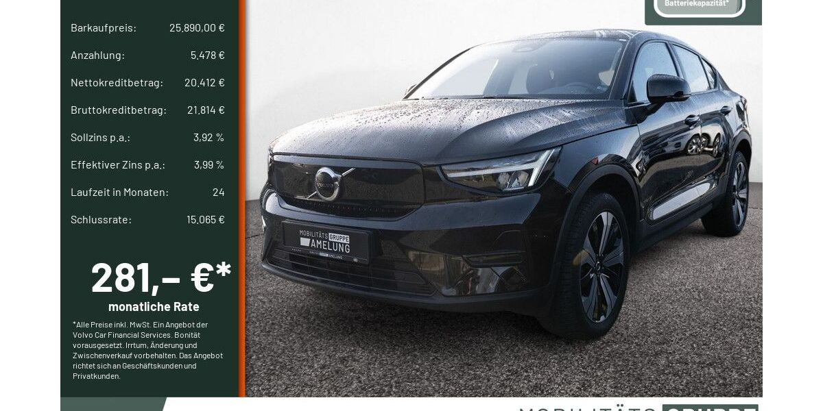 Volvo C40 55.891 km 25.890 &euro; Engelskirchen 51766