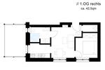 Etagenwohnung Olpe - 2 Zimmer, 37 m&sup2;, 616&euro; | Angebot:26148536