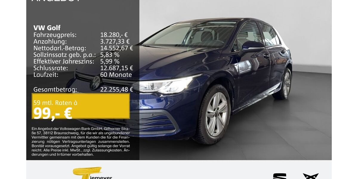 VW Golf 31.834 km 18.280 &euro; Hemer 58675