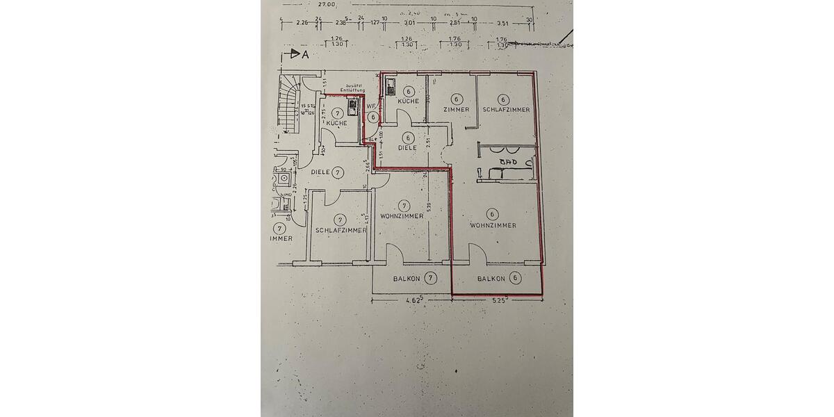 Etagenwohnung Lüdenscheid Othlinghausen - 3 Zimmer, 84 m&sup2;, 165.000&euro; | Angebot:27000610