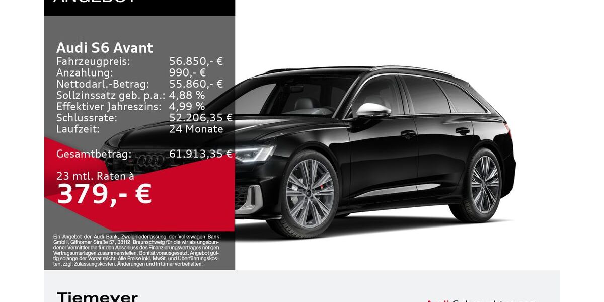 Audi S6 16.479 km 56.850 &euro; Lüdenscheid 58511