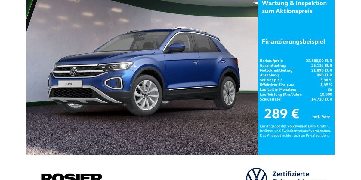 VW T-Roc 36.268 km 21.005 &euro; Menden 58706