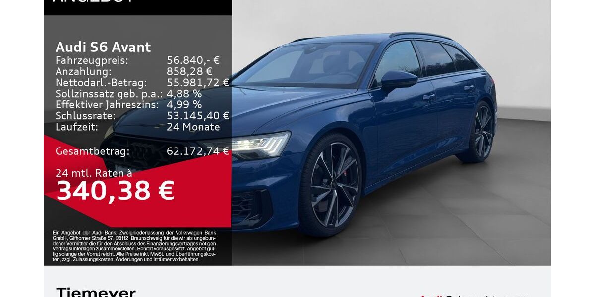 Audi S6 10.768 km 56.840 &euro; Lüdenscheid 58511