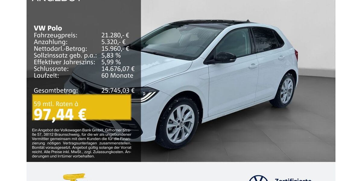 VW Polo 9.735 km 20.860 &euro; Plettenberg 58840