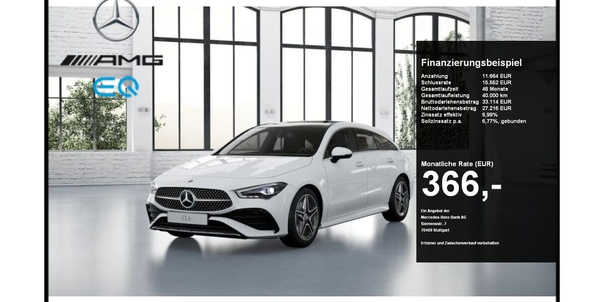 Mercedes-Benz CLA 200 Shooting Brake 2.781 km 38.790 &euro; Hagen 58135