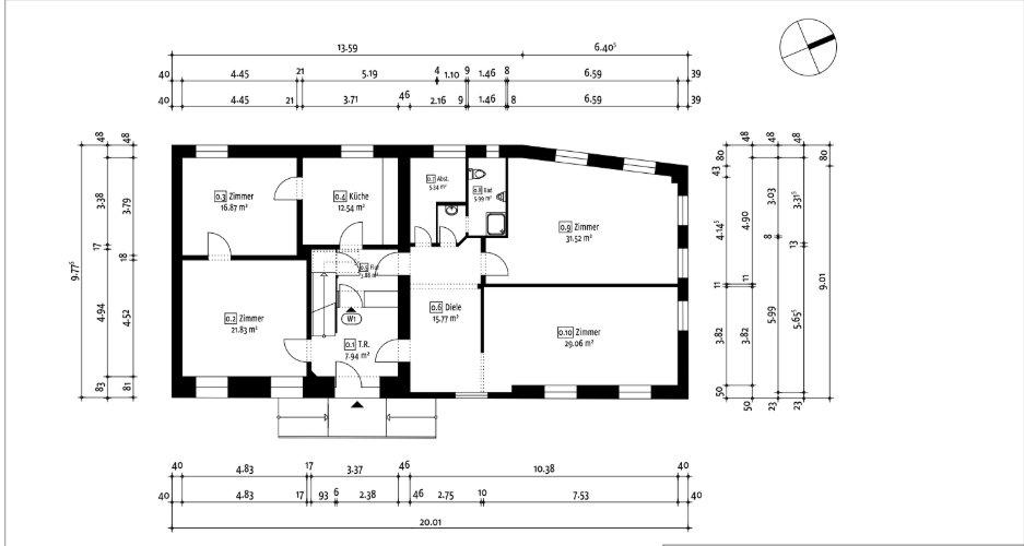 Etagenwohnung Altena - 5 Zimmer, 143 m&sup2;, 930&euro; | Angebot:26124613