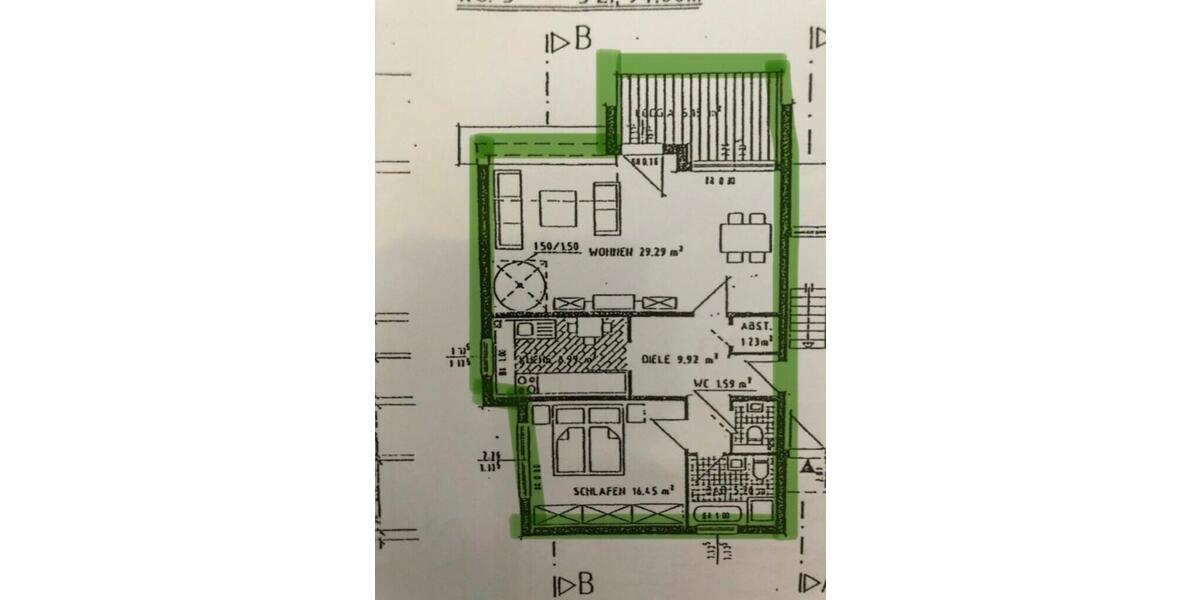 Maisonettenwohnung Gummersbach Berstig Süd - 3 Zimmer, 96 m&sup2;, 260.000&euro; | Angebot:27086681