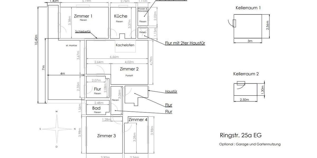 Erdgeschoßwohnung Lüdenscheid Brügge - 4.5 Zimmer, 106 m&sup2;, 900&euro; | Angebot:26512699