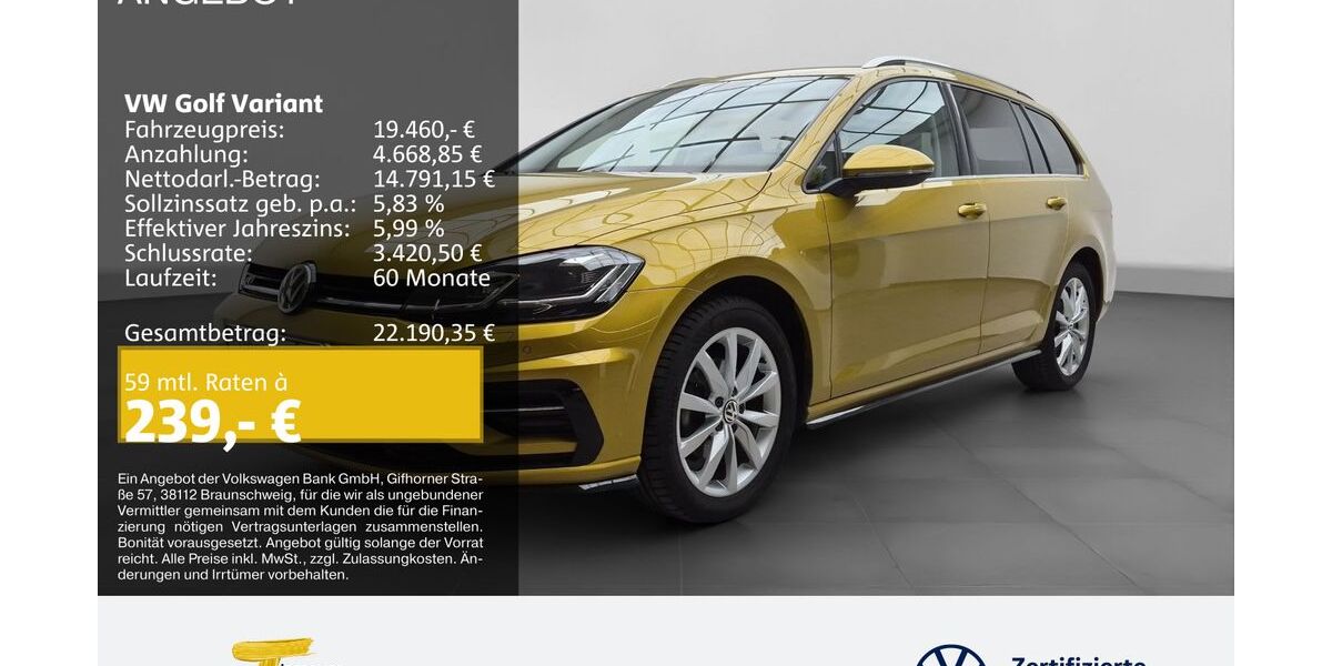 VW Golf 76.521 km 19.460 &euro; Lüdenscheid 58507