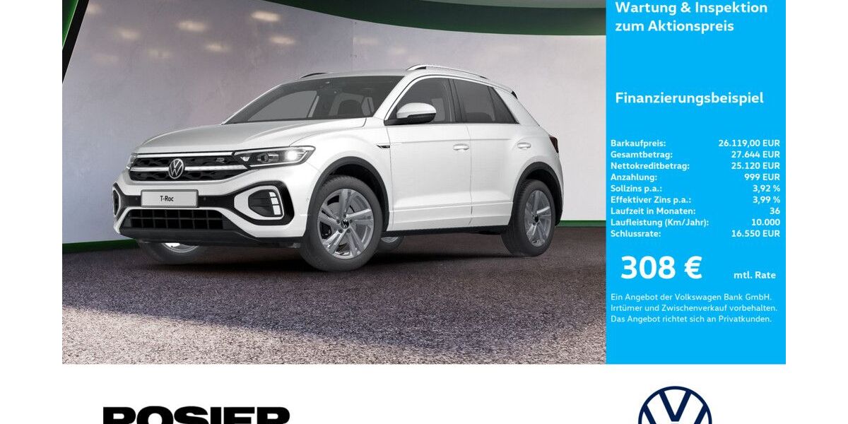 VW T-Roc 43.617 km 26.116 &euro; Menden 58706