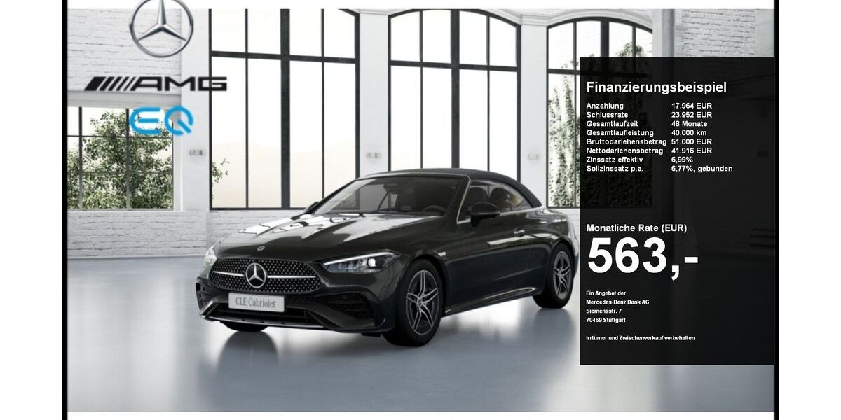 Mercedes-Benz CLE 220 13.018 km 59.880 &euro; Schwerte 58239