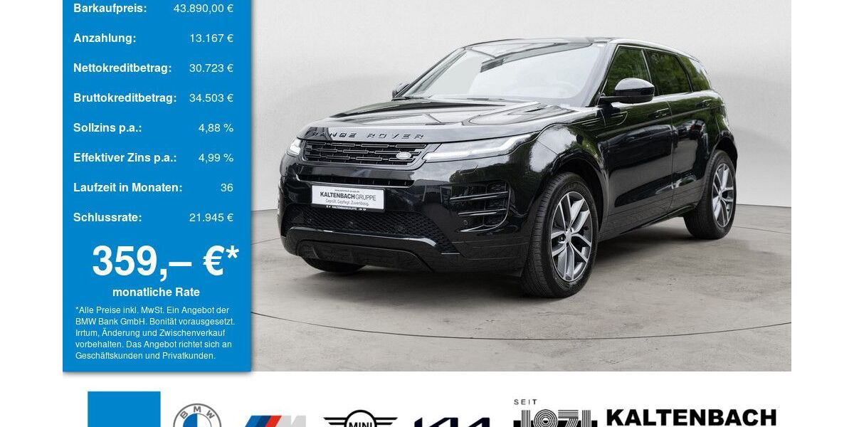 Land Rover Range Rover Evoque 42.954 km 43.890 &euro; Lüdenscheid 58509