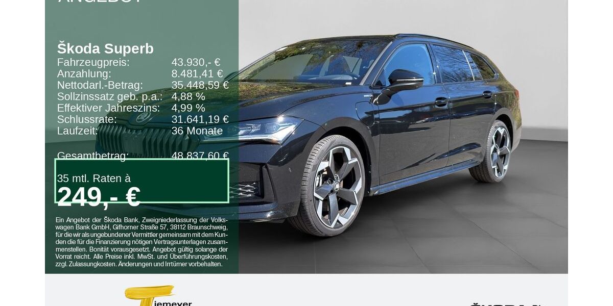 Skoda Superb 37.153 km 43.220 &euro; Werdohl 58791