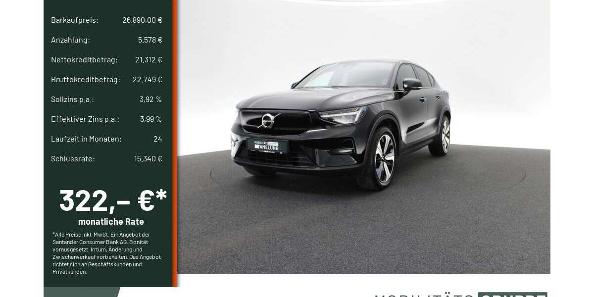 Volvo C40 43.302 km 26.890 &euro; Engelskirchen 51766