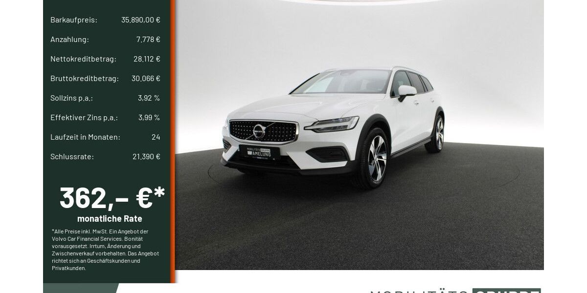 Volvo V60 Cross Country 19.925 km 35.890 &euro; Engelskirchen 51766