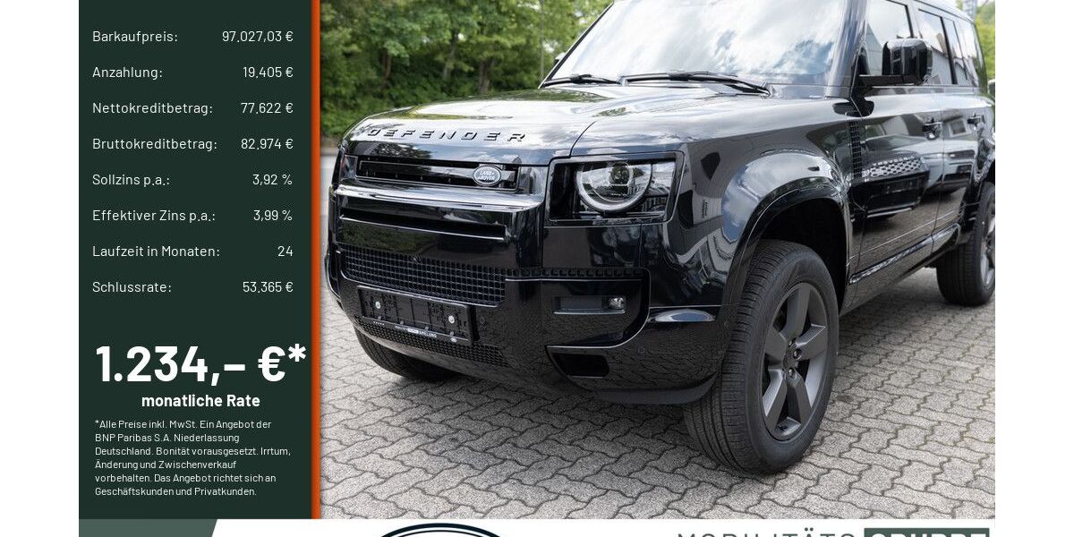 Land Rover Defender 1.547 km 81.900 &euro; Lüdenscheid 58507