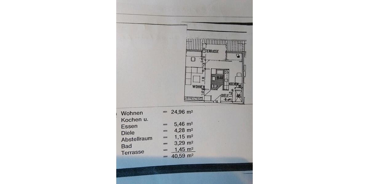 Dachgeschoßwohnung Sundern (Sauerland) - 1 Zimmer, 41 m&sup2;, 110.000&euro; | Angebot:26799522