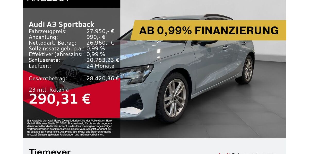 Audi A3 44.341 km 26.950 &euro; Plettenberg 58840
