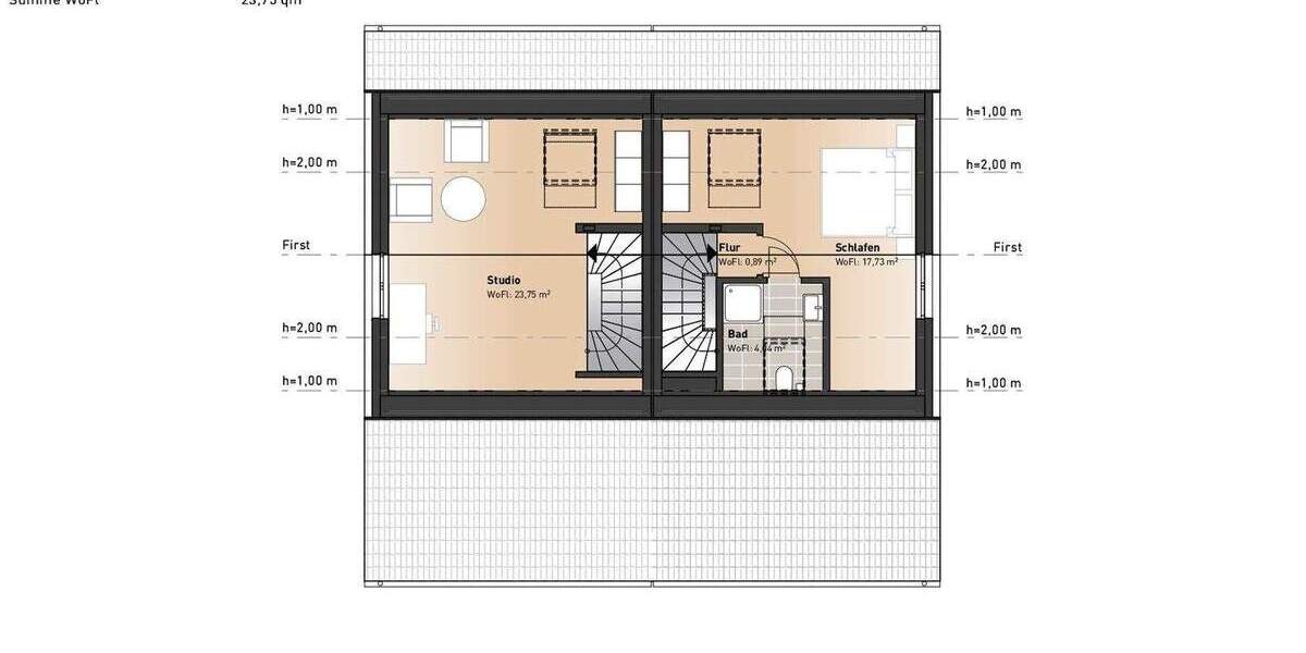 Doppelhaushälfte Ennepetal Homberge - 4 Zimmer, 138 m&sup2;, 525.100&euro; | Angebot:25797454