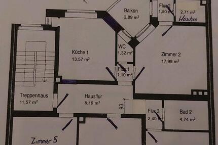 Wohnung Hagen Hagen-Mitte - 5 Zimmer, 118 m&sup2;, 700&euro; | Angebot:26689276
