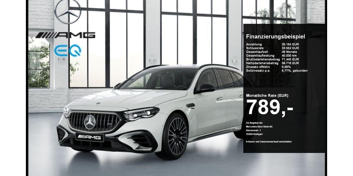 Mercedes-Benz E 53 AMG 14.527 km 82.880 &euro; Hagen 58135