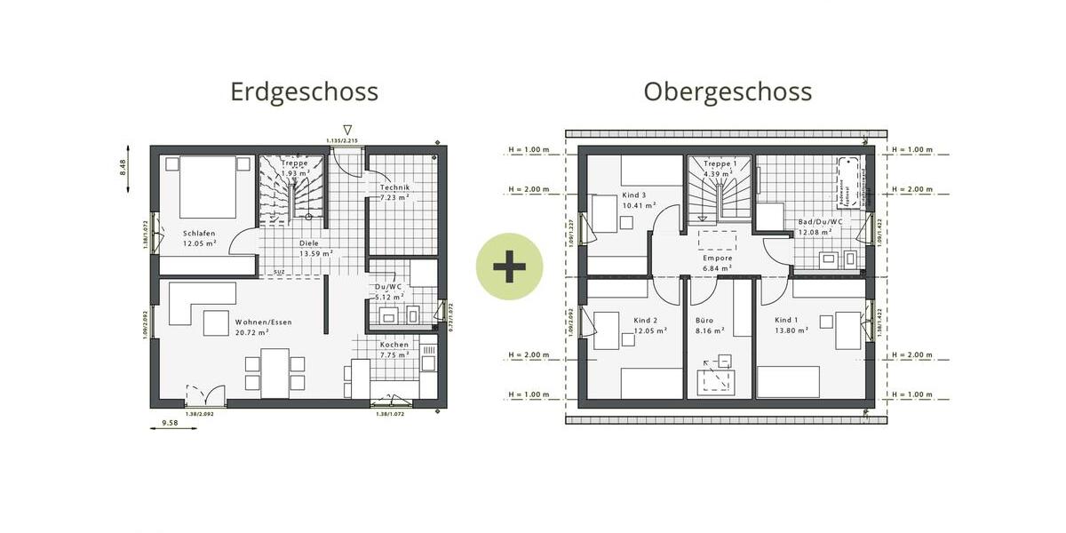 Einfamilienhaus Marienheide - 5 Zimmer, 136 m&sup2;, 2.255&euro; | Angebot:25236484