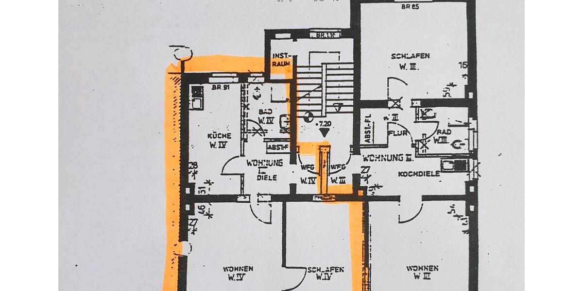 Etagenwohnung Hagen Hagen-Nord - 2 Zimmer, 56 m&sup2;, 69.000&euro; | Angebot:25045043