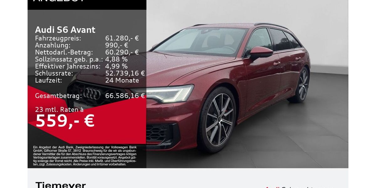 Audi S6 11.754 km 61.280 &euro; Lüdenscheid 58511