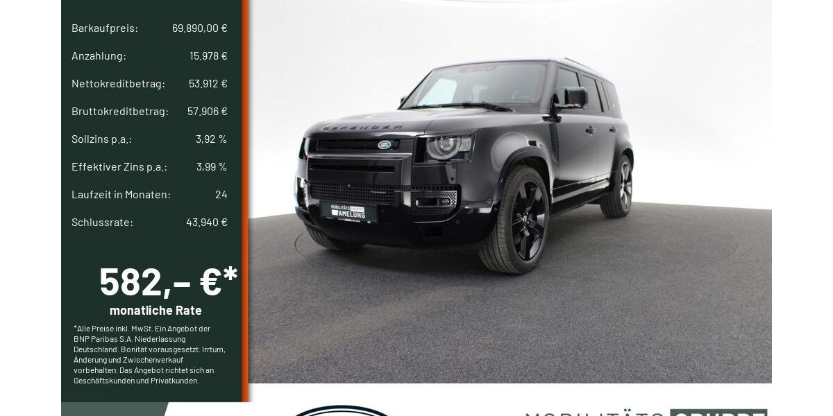 Land Rover Defender 44.221 km 69.890 &euro; Engelskirchen 51766