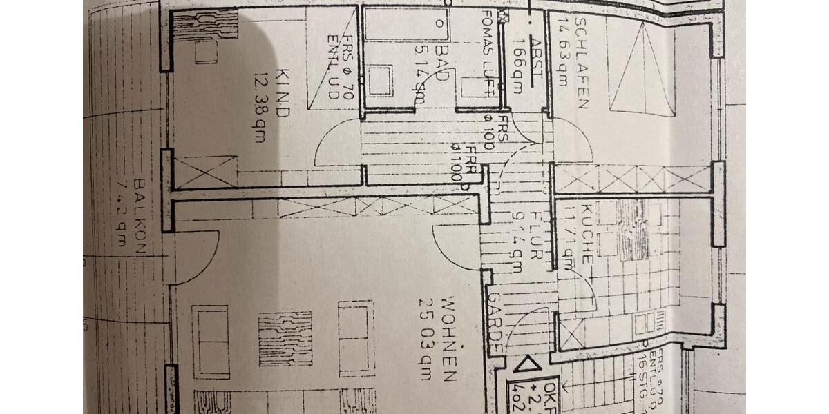 Etagenwohnung Lüdenscheid Othlinghausen - 3 Zimmer, 88 m&sup2;, 960&euro; | Angebot:26669647