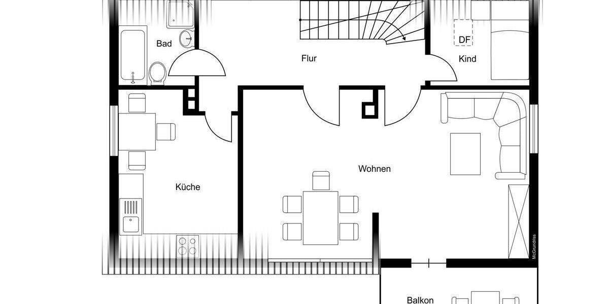 Einfamilienhaus Attendorn - 4 Zimmer, 127 m&sup2;, 199.500&euro; | Angebot:25774542