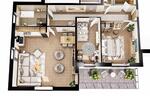 Etagenwohnung Hagen Hagen-Mitte - 2 Zimmer, 76 m&sup2;, 265.900&euro; | Angebot:26614307