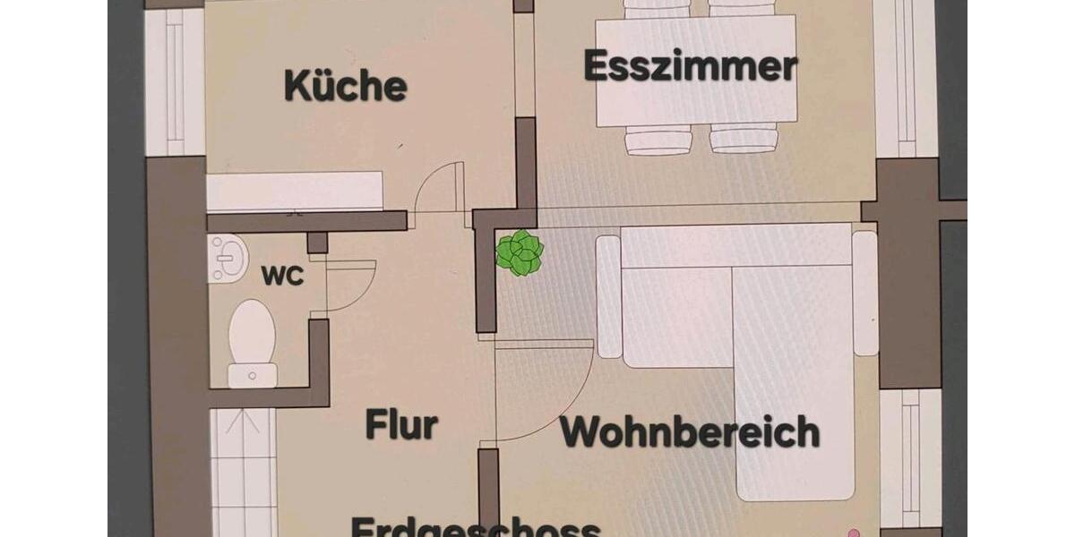 Doppelhaushälfte Werdohl - 4 Zimmer, 120 m&sup2;, 1.000&euro; | Angebot:26061143