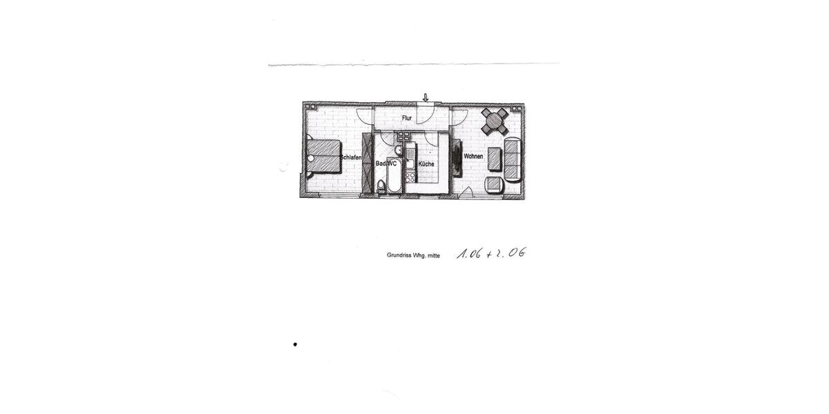 Etagenwohnung Lüdenscheid Othlinghausen - 2 Zimmer, 55 m&sup2;, 350&euro; | Angebot:26611428