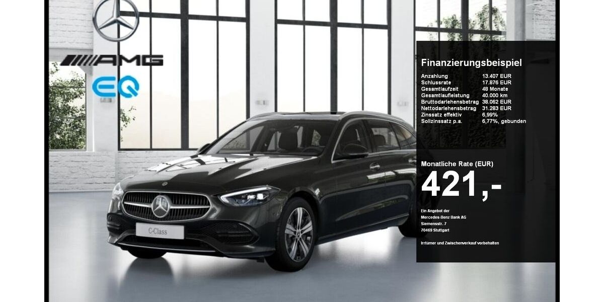 Mercedes-Benz C 300 9.627 km 44.650 &euro; Schwelm 58332