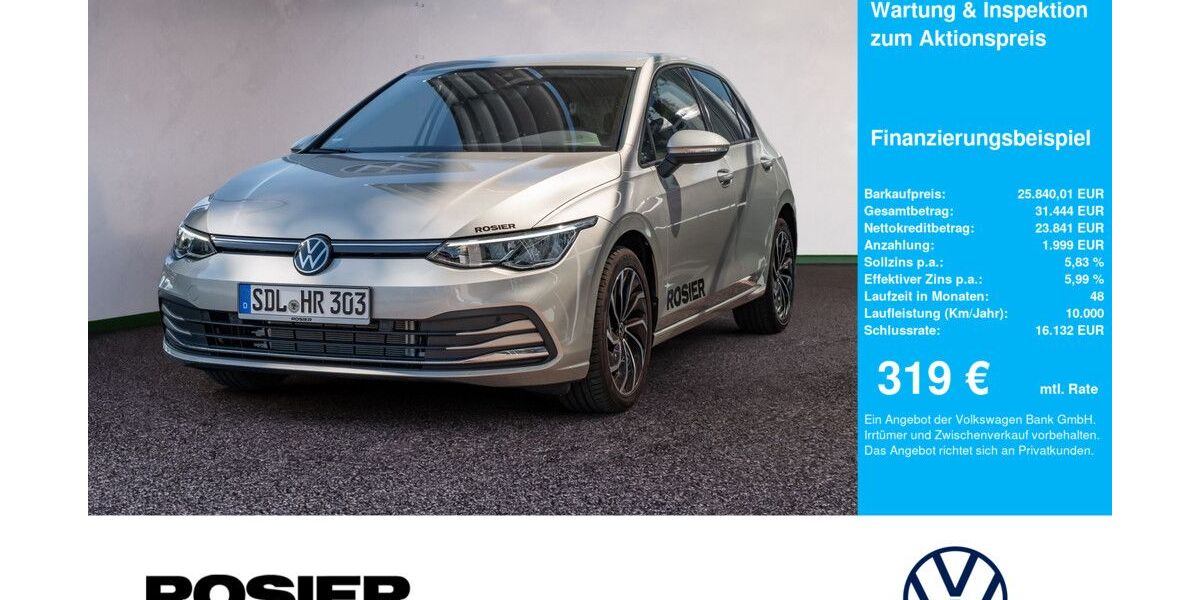 VW Golf 9.498 km 24.990 &euro; Menden 58706