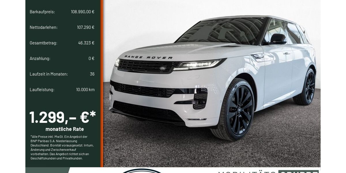 Land Rover Range Rover Sport 5.500 km 103.499 &euro; Engelskirchen 51766