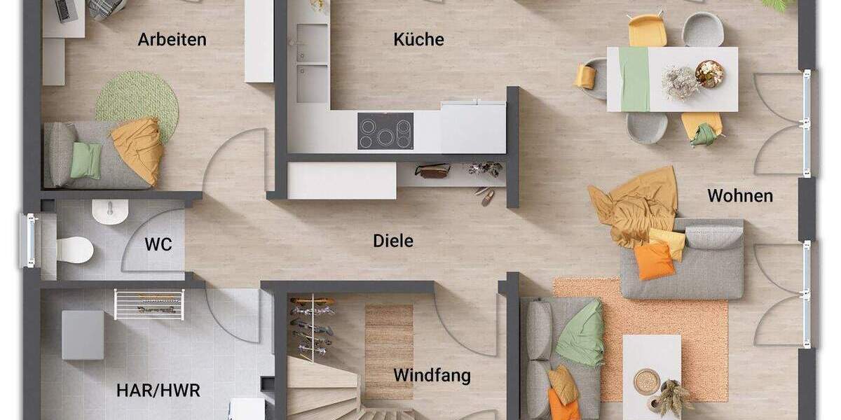 Einfamilienhaus Hagen Eilpe - 5 Zimmer, 130 m&sup2;, 301.610&euro; | Angebot:25681284