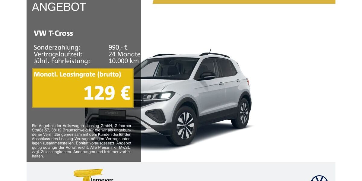 VW T-Cross 27.593 km 19.480 &euro; Lüdenscheid 58507