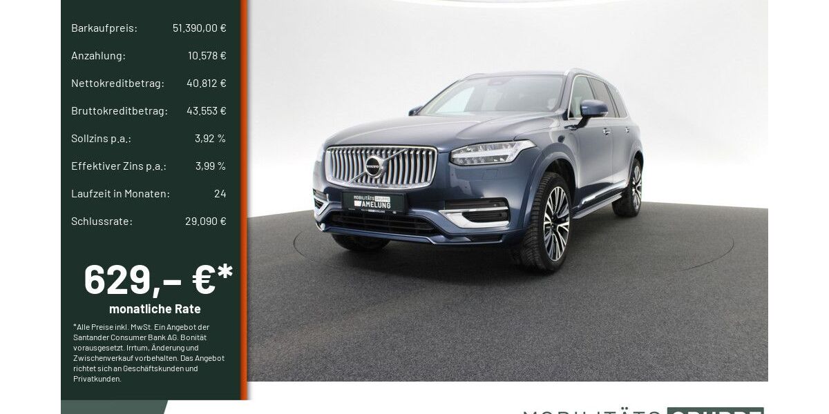 Volvo XC90 61.705 km 51.390 &euro; Engelskirchen 51766