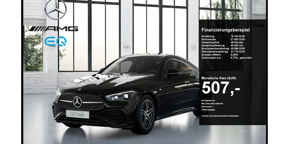 Mercedes-Benz CLE 300 9.987 km 53.880 &euro; Lüdenscheid 58507