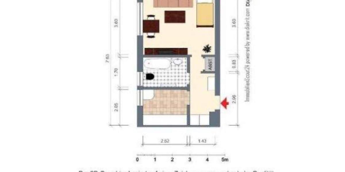 Dachgeschoßwohnung Breckerfeld - 1 Zimmer, 33 m&sup2;, 495&euro; | Angebot:25403021