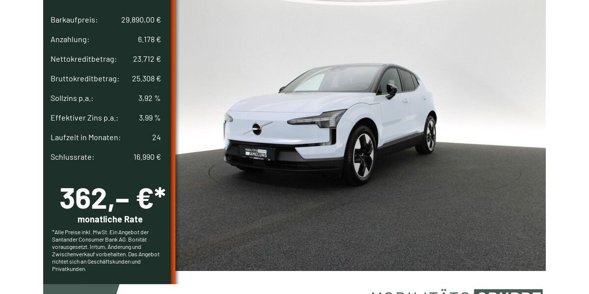 Volvo EX30 10.774 km 29.890 &euro; Engelskirchen 51766